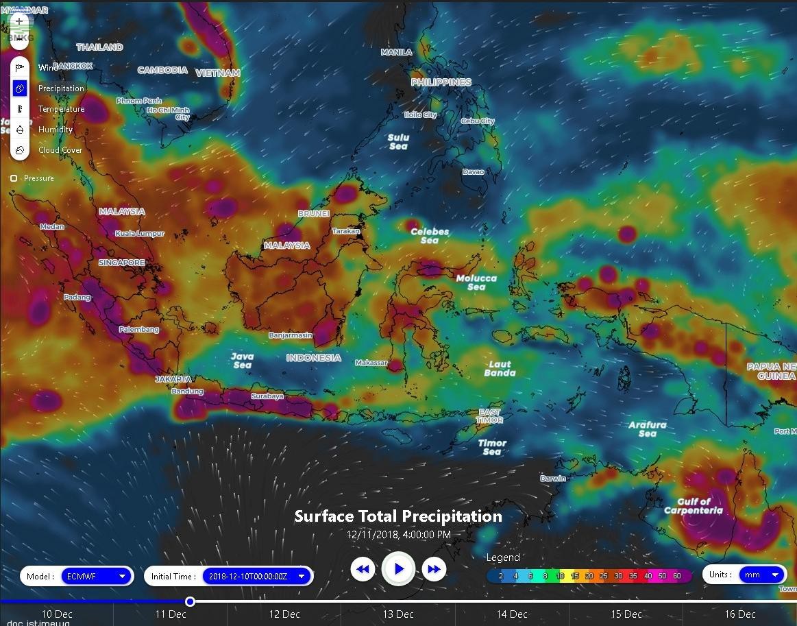 Waspada Potensi Banjir dan Longsor di Sumatera dan Jawa