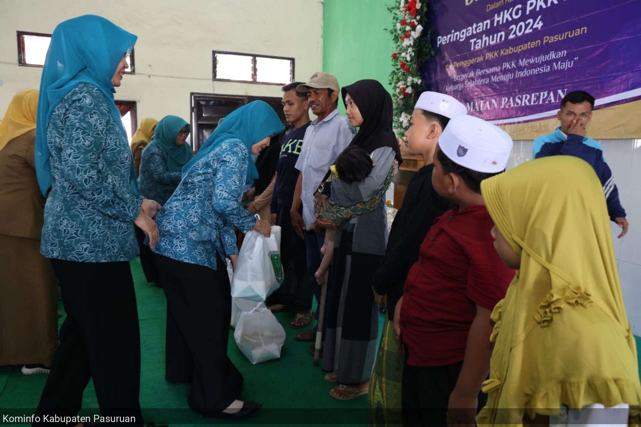 Peringati Hari HKG Ke-52, Ny. Luhur Andriyanto Ajak Masyarakat Tingkatkan Jiwa Kepedulian Sosial