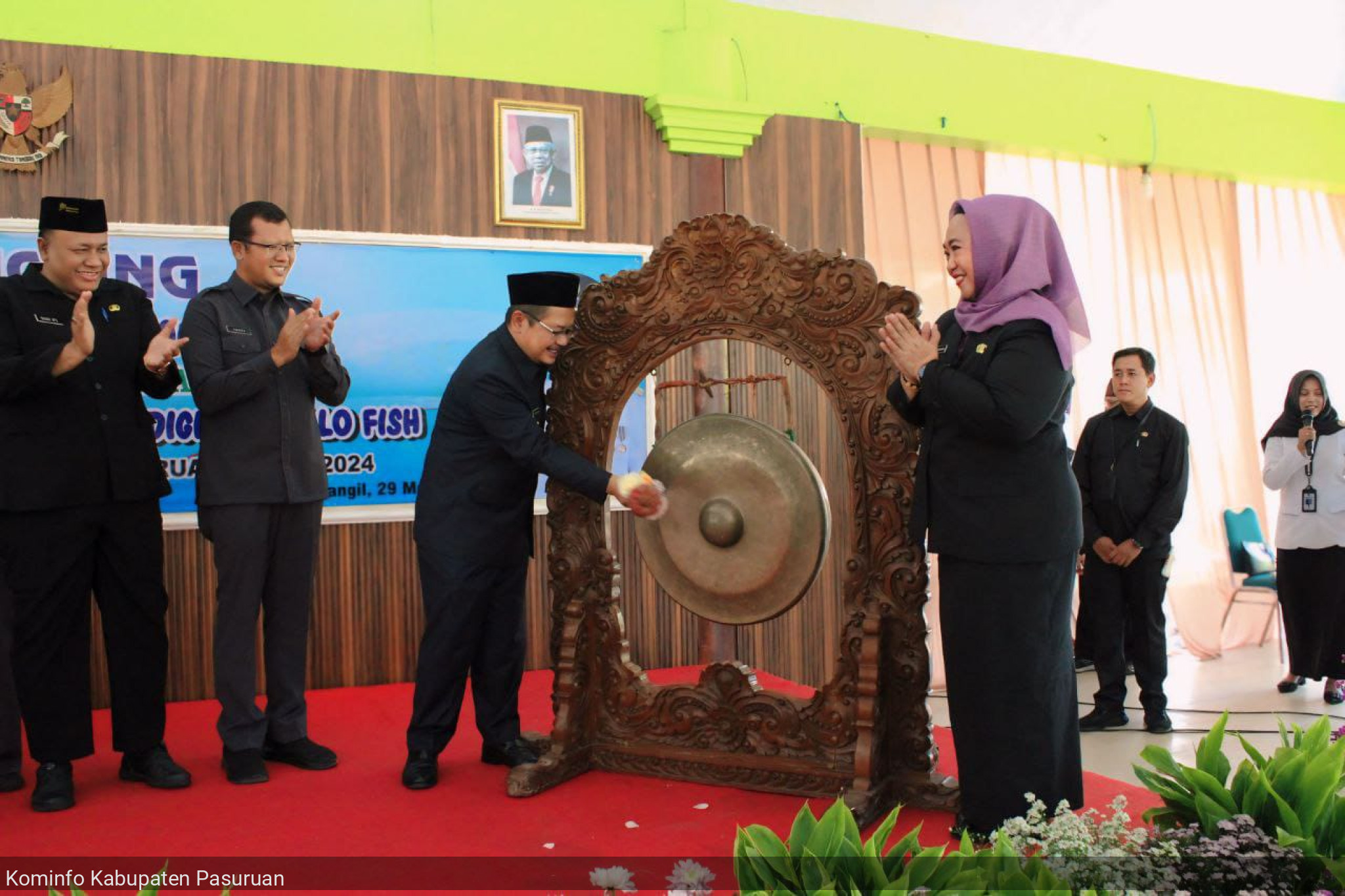 Pj Bupati Pasuruan Andriyanto, Launching Gerai Mobile NIKU IKAN MAS Sebagai Inovasi di Bidang Perikanan