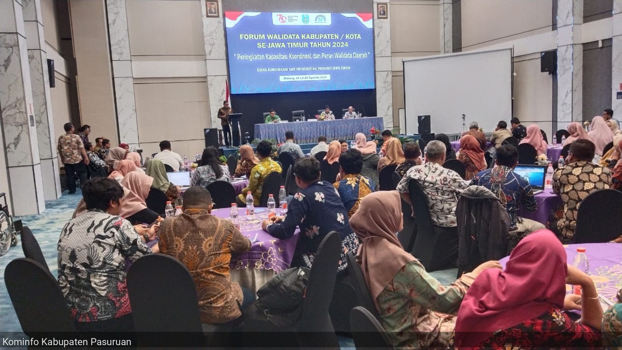 Forum Walidata Kabupaten/Kota se-Jawa Timur 2024, Perkuat Implementasi Satu Data Jawa Timur