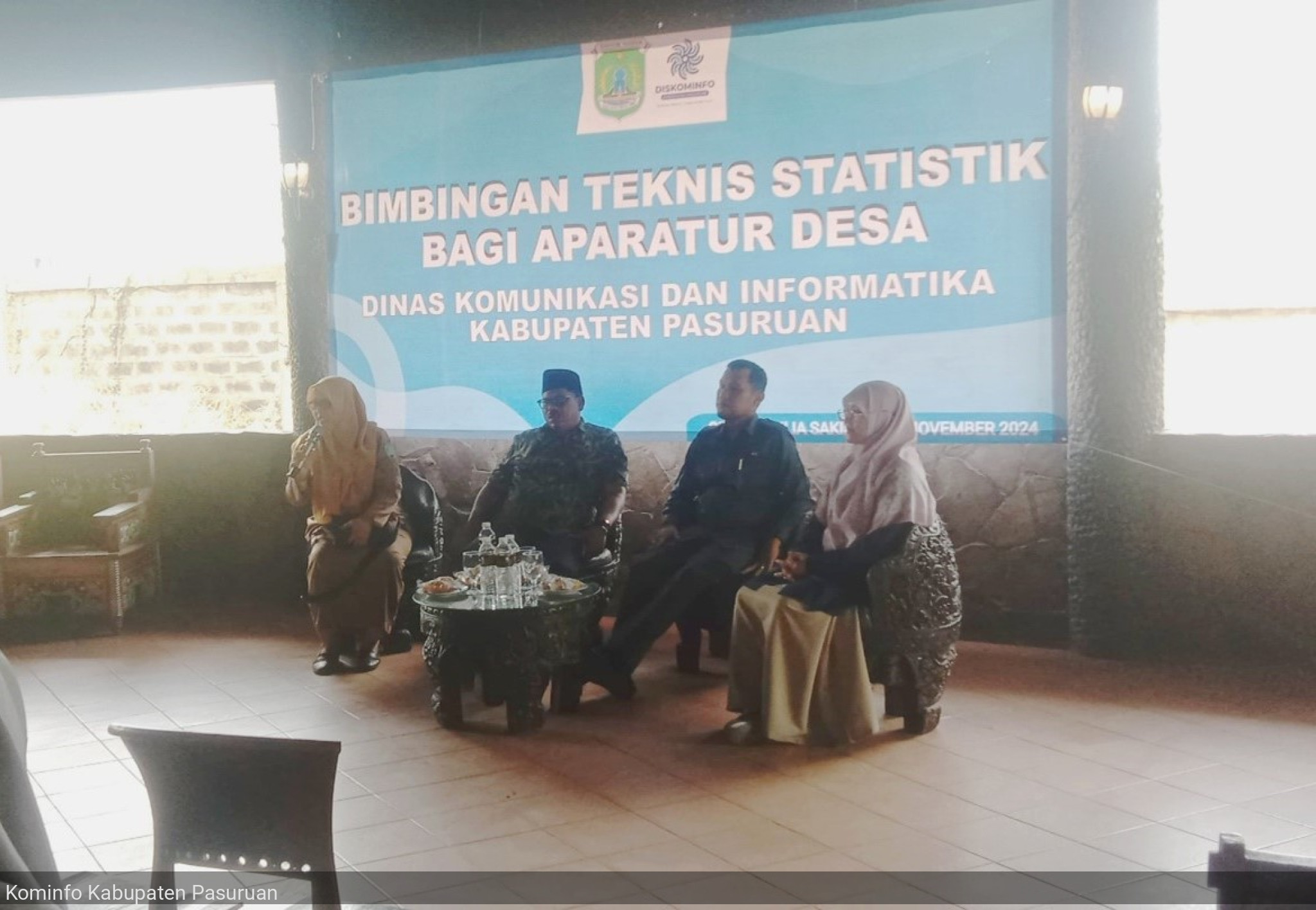 Bimbingan Teknis Statistik Sebagai Edukasi Aparat Desa Dalam Mengolah Data