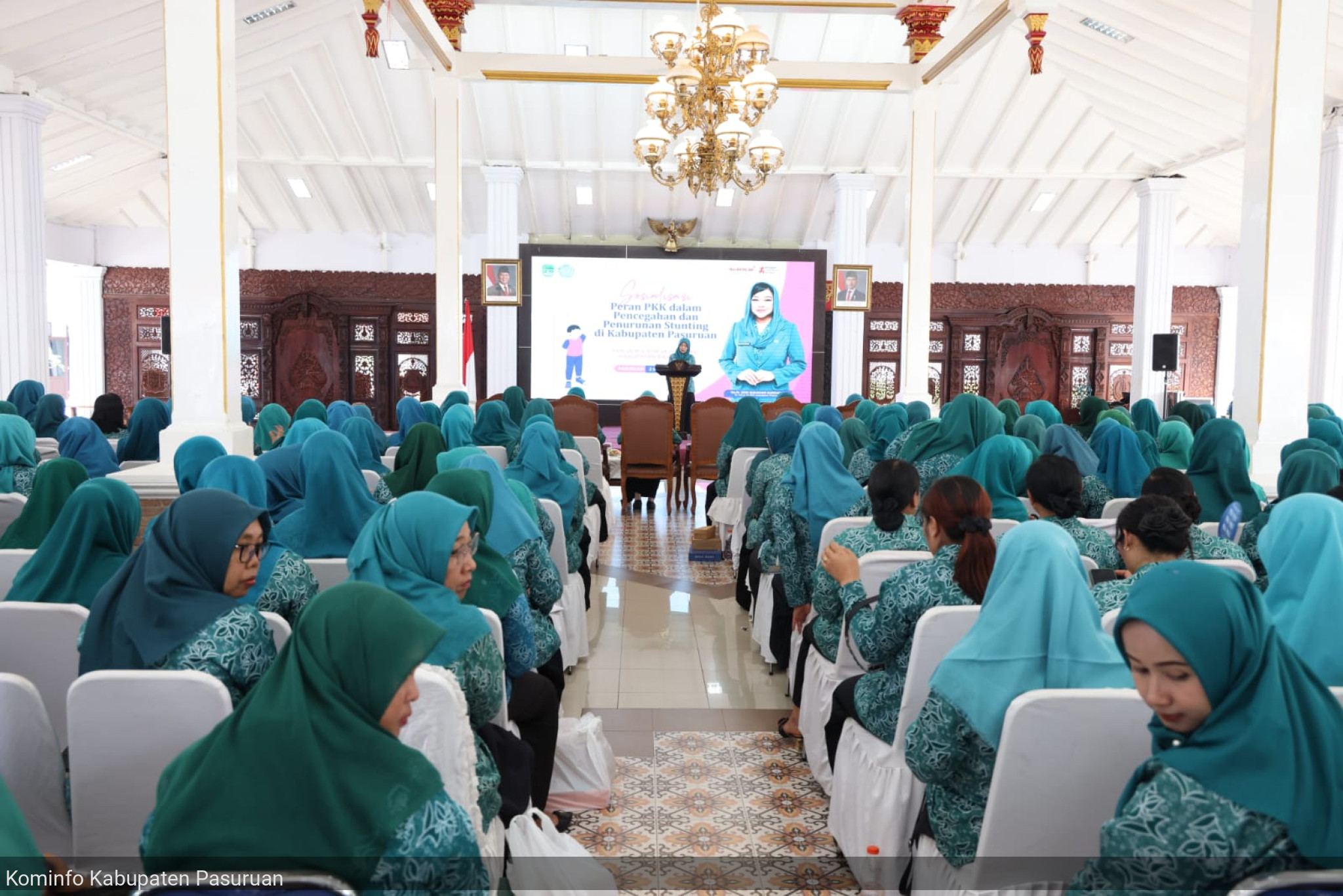 Tim Penggerak PKK Kabupaten Pasuruan Edukasi Masyarakat Tentang Peran PKK dalam Pencegahan dan Penurunan Stunting