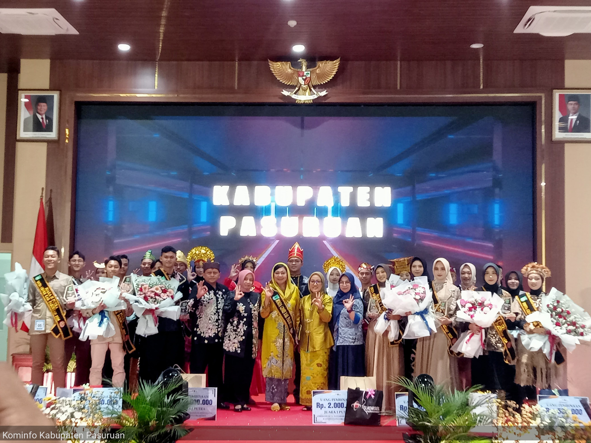 Grand Final Apresiasi Pemilihan Duta GenRe 2024 Kabupaten Pasuruan Berlangsung Meriah