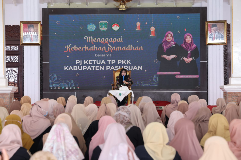 Tadarus dan Kajian Islam TP PKK Kabupaten Pasuruan di Bulan Ramadhan