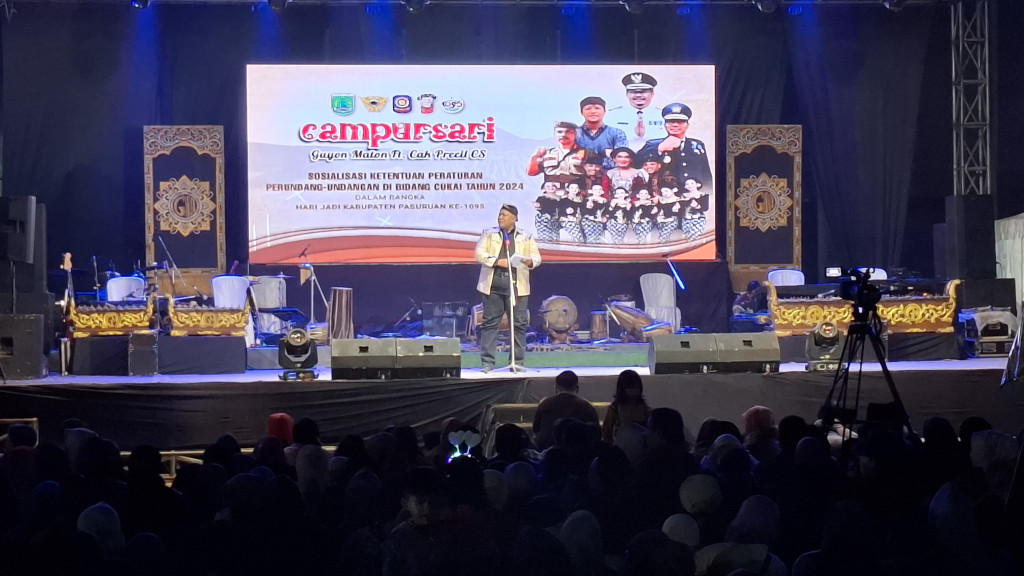 Sosialisasi Ketentuan Perundang-undangan Bidang Cukai Tahun 2024 Dalam Rangka HUT Kabupaten Pasuruan ke-1095