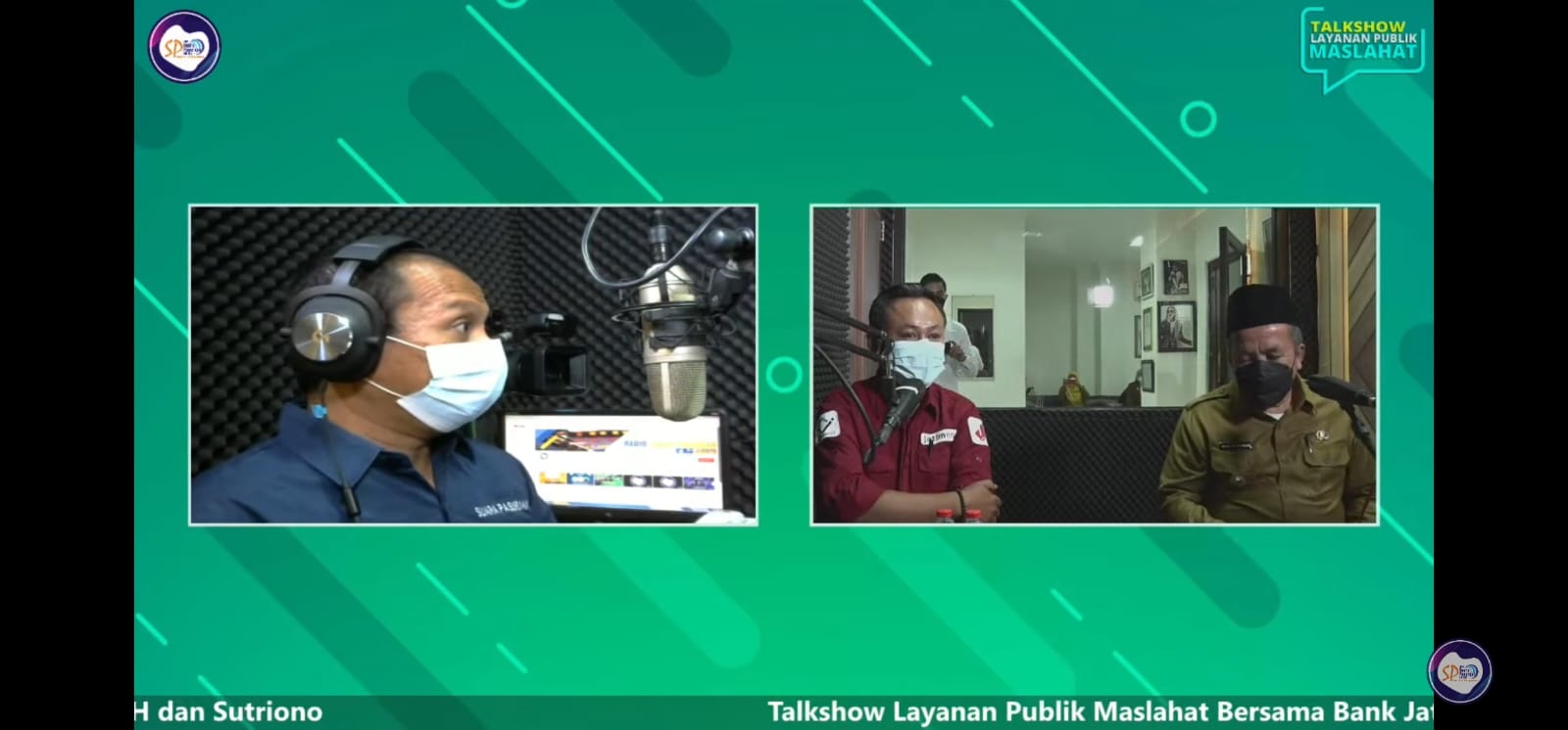 Talkshow Radio bersama Bank Jatim