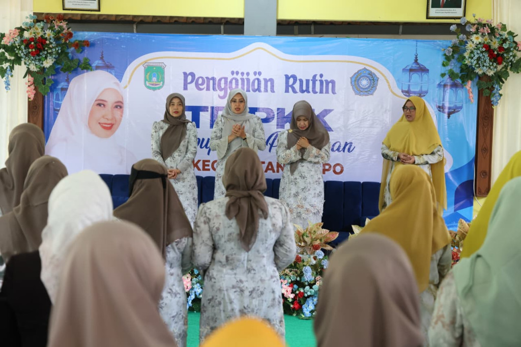 Pengajian Rutin TP PKK Kabupaten Pasuruan di Kecamatan Puspo