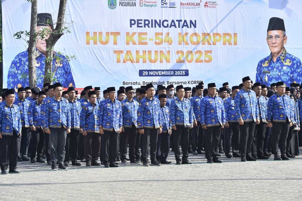 Upacara Peringatan HUT Ke 54 KORPRI Tahun 2025