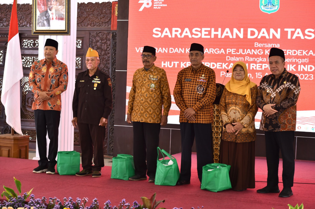 Sarasehan/Tasyakuran Perintis Kemerdekaan bagi Veteran